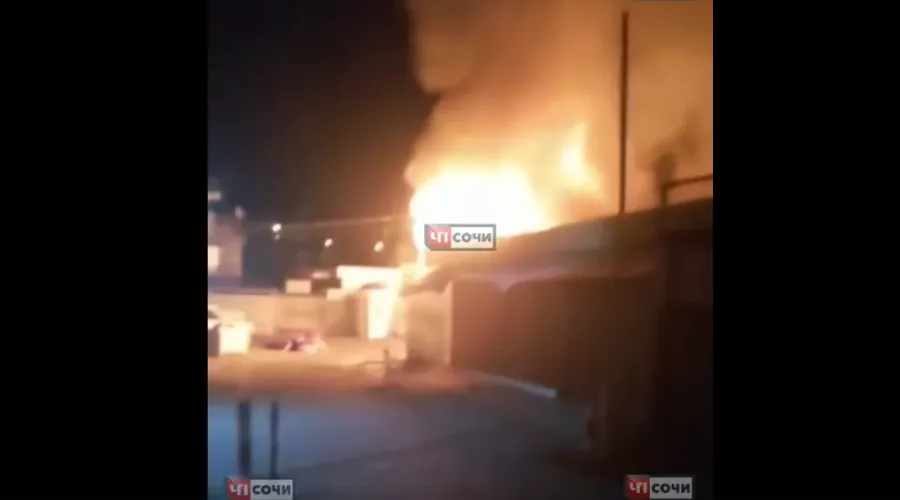  &copy;&nbsp;Скриншот видео из группы &laquo;ЧП Сочи&raquo;, vk.com/chpsochi