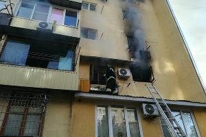Пожар в общежитии в Сочи © Фото пресс-службы ГУ МЧС по Краснодарскому краю