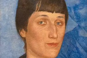 Портрет Анны Ахматовой, Кузьма Петров-Водкин, 1922 г. &copy;&nbsp;Фото с сайта https://commons.wikimedia.org/