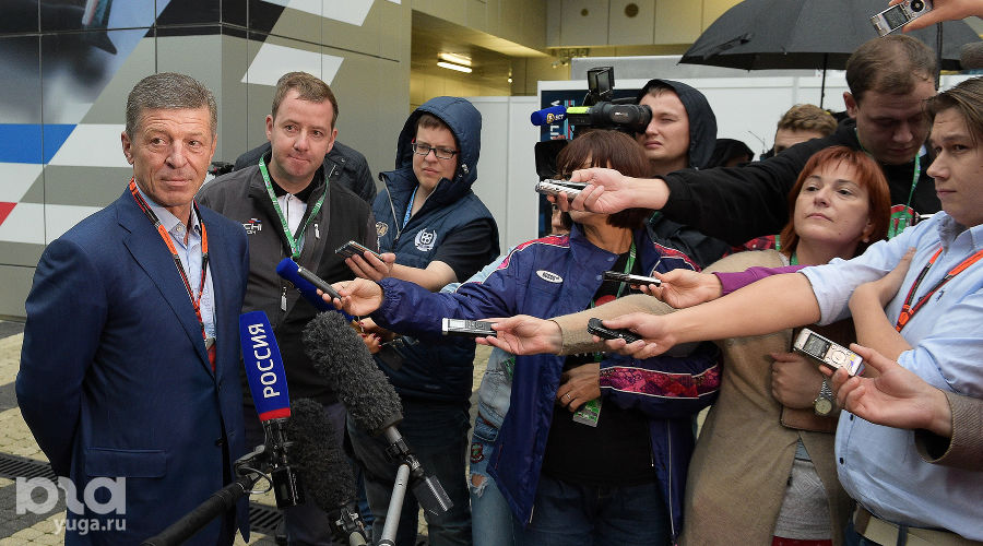 Дмитрий Козак на Гран-при России Formula 1 в Сочи © Влад Александров, ЮГА.ру