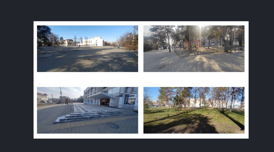 Нынешнее состояние сквера Гатова © Скриншот страницы с сайта Госуслуг