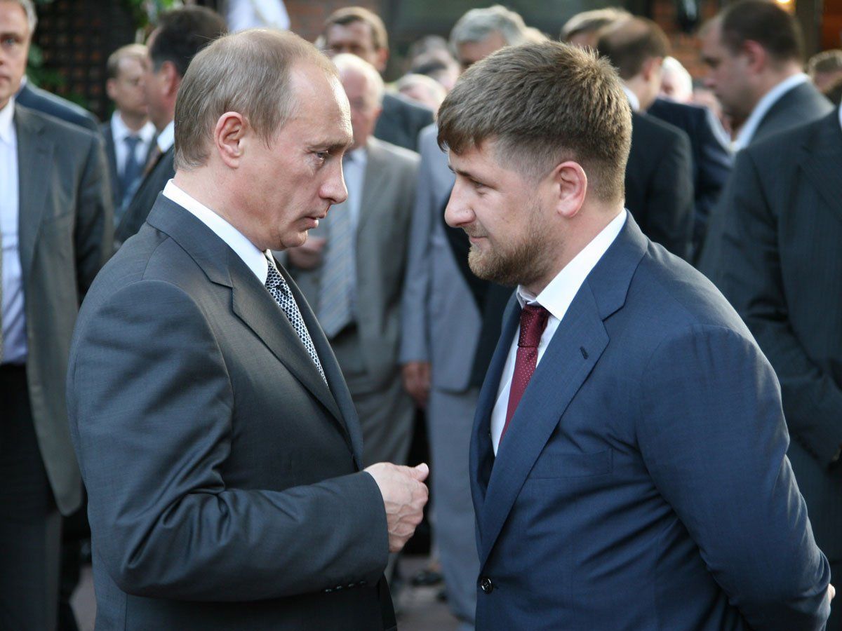 Кадыров И Путин Фото