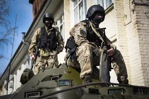 СОБР "Беркут" ГУ МВД России по Краснодарскому краю &copy;&nbsp;Фото Елены Синеок, Юга.ру