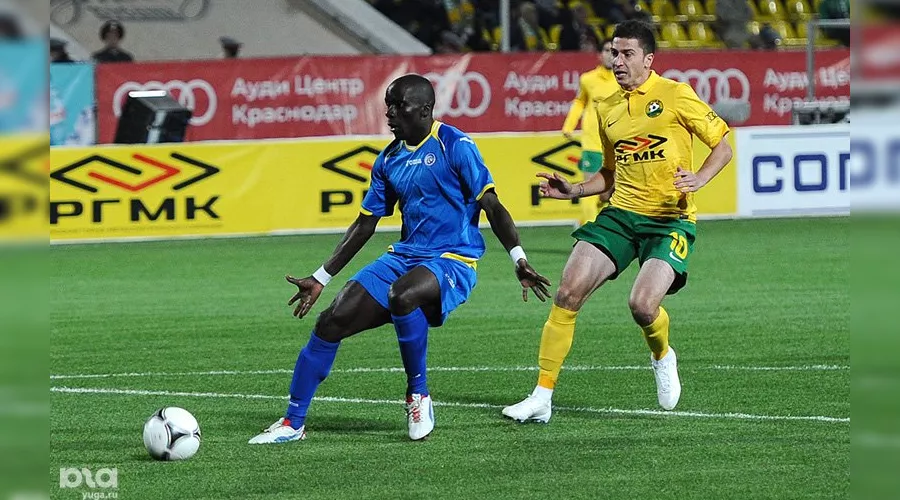 "Кубань" переиграла "Ростов" в Краснодаре &copy;&nbsp;Алёна Живцова, ЮГА.ру