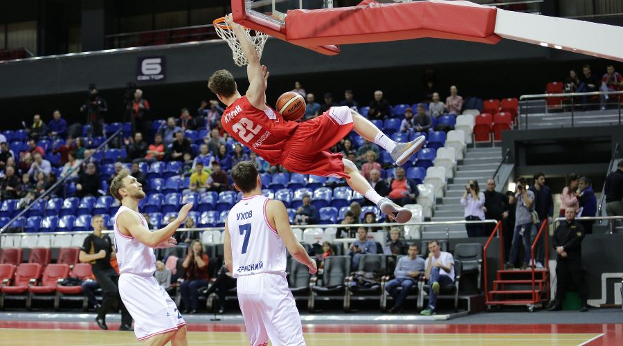 Матч Кубка России «Локомотив-Кубань» — «Парма» © Фото пресс-службы ПБК «Локомотив-Кубань»