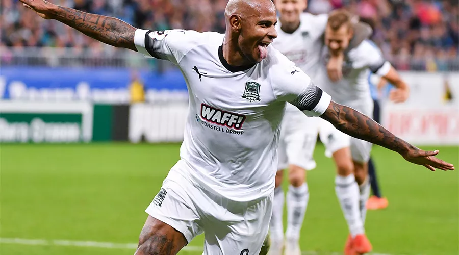 Ари, матч «Крылья Советов» — «Краснодар», Самара, 24 сентября 2018 года &copy;&nbsp;Фото пресс-службы ФК &laquo;Краснодар&raquo;