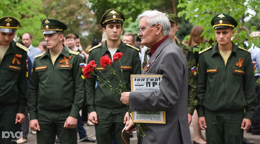 День Победы в КубГАУ &copy;&nbsp;Фото Елены Синеок, Юга.ру