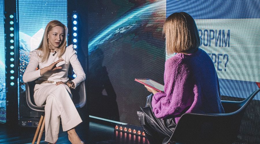 Запись подкаста © Фото пресс-службы «Ростелекома»