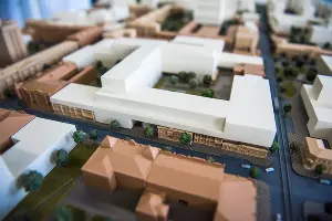 Макет центральной части Краснодара &copy;&nbsp;Фото Елены Синеок, Юга.ру