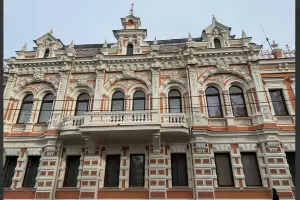 Фасад Краснодарского музея имени Фелицына &copy;&nbsp;Скриншот фото из телеграм-канала Вениамина Кондратьева