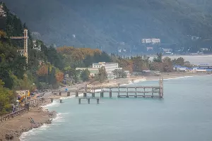 Вид на Гагру &copy;&nbsp;Фото Елены Синеок, Юга.ру