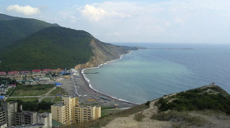 Вид на побережье Чёрного моря у долины Сукко &copy;&nbsp;Фото Сергея Дукачева, wikimedia.org