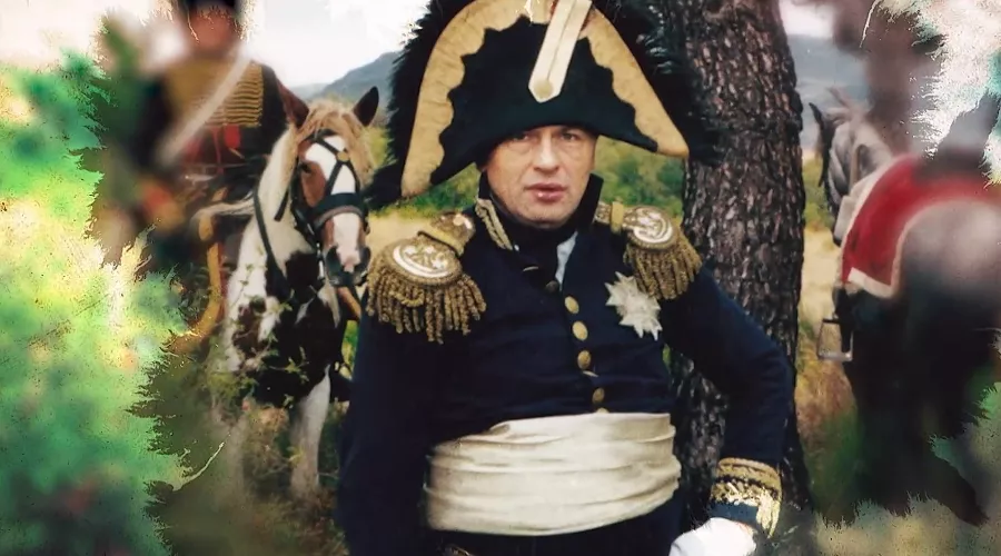 Олег Соколов &copy;&nbsp;Скриншот фильма &laquo;Приглашение на бал. Жертвы русского Наполеона&raquo; на канале Premier, premier.one/show/12420