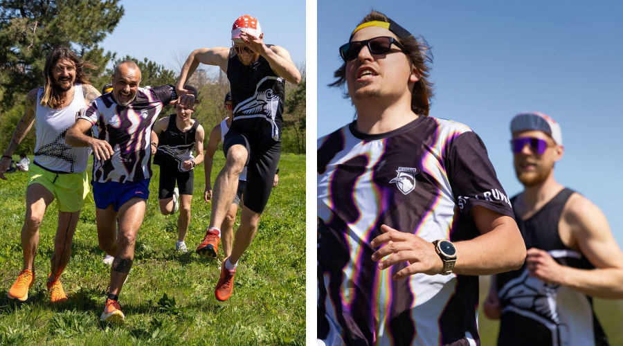 Коллаж из фото атлетов ультрамарафона «Бегограм»  © Телеграм-канал «Вестник Бегограма»