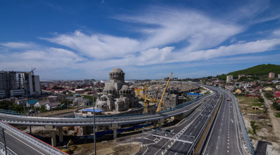 "Олимпийские" дороги Сочи  © Нина Зотина, ЮГА.ру