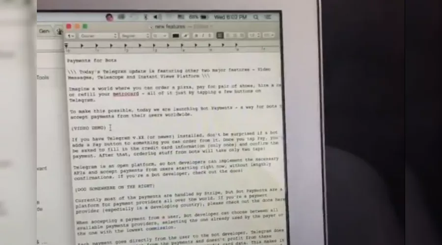  &copy;&nbsp;Скриншот видео в историях Instagram Павла Дурова, instagram.com/durov