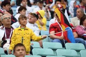 Матч Кубка конфедераций между сборными Германии и Австралии &copy;&nbsp;Фото Никиты Быкова, Юга.ру