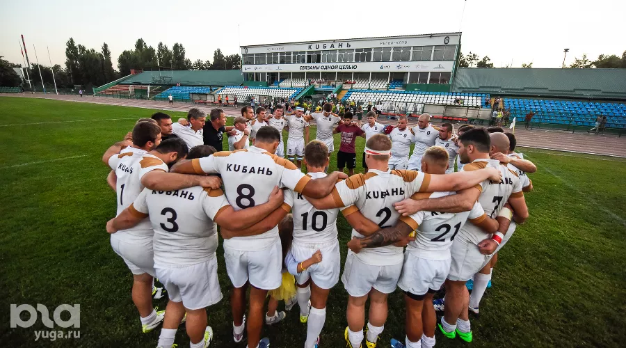 Регбийная "Кубань" уступила "Енисею" в первом полуфинальном матче ЧР по регби-15 &copy;&nbsp;Елена Синеок, ЮГА.ру