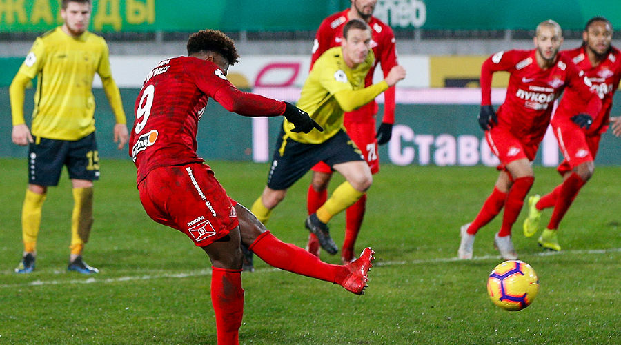 «Анжи» — «Спартак», 8 декабря 2018 © Фото пресс-службы ФК «Спартак»