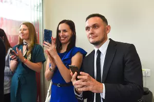 Открытие центра ипотечного кредитования Альфа-Банка в Краснодаре &copy;&nbsp;Фото Елены Синеок, Юга.ру