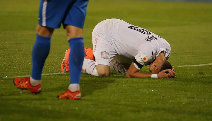 Матч ПФЛ «Чайка» — «Черноморец». 13 мая 2019 года &copy;&nbsp;Фото пресс-службы ФК &laquo;Чайка&raquo;