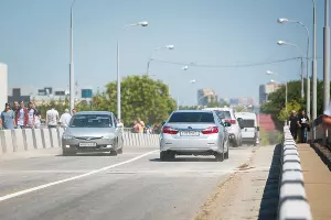 Яблоновский мост открыли после ремонта &copy;&nbsp;Фото Елены Синеок, Юга.ру