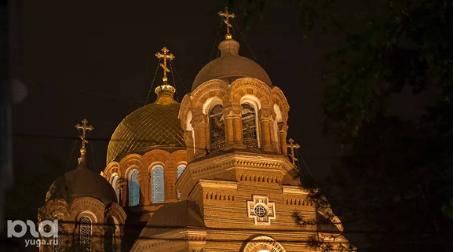 Пасха в Свято-Екатерининском кафедральном соборе (Краснодар) &copy;&nbsp;Михаил Ступин, ЮГА.ру