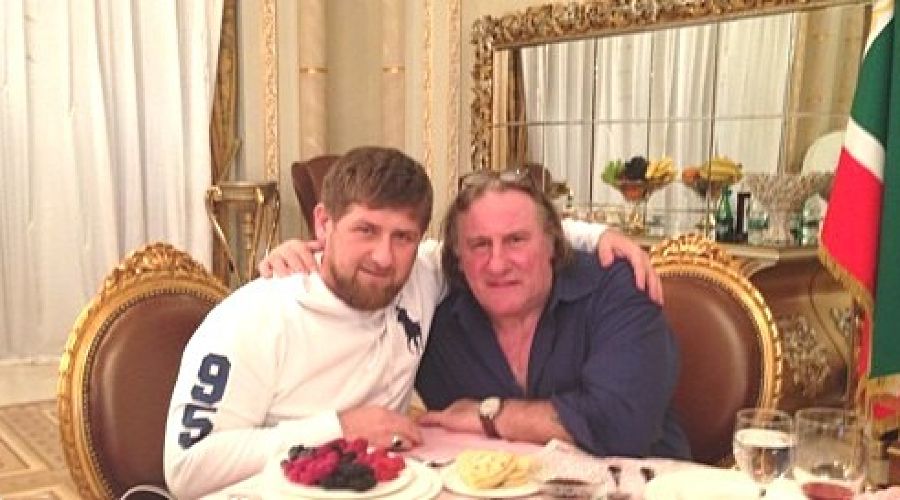 Рамзан Кадыров и Жерар Депардье © http://instagram.com/p/WH7e28CRjr/