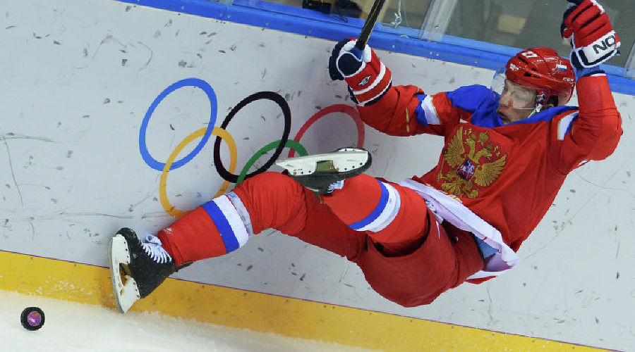 Сборная России по хоккею на Олимпиаде-2014 в Сочи © РИА Новости