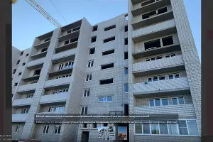 Восстановленные подъезды многоэтажки в Ейске &copy;&nbsp;скриншот из телеграм-канала администрации Краснодарского края https://t.me/admkrai/24114?single