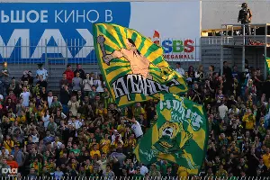 &laquo;Трибуна-Юг&raquo; на матче &laquo;Кубань&raquo; – &laquo;Амкар&raquo; &copy;&nbsp;Алена Живцова, Юга.ру