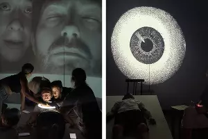 Репетиция спектакля «Жизнь человека»  &copy;&nbsp;Коллаж из фото, предоставленных Юга.ру группировкой &laquo;Культурные люди&raquo;