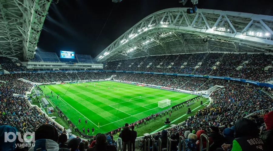 Стадион «Фишт» &copy;&nbsp;Фото Евгения Резника, Юга.ру