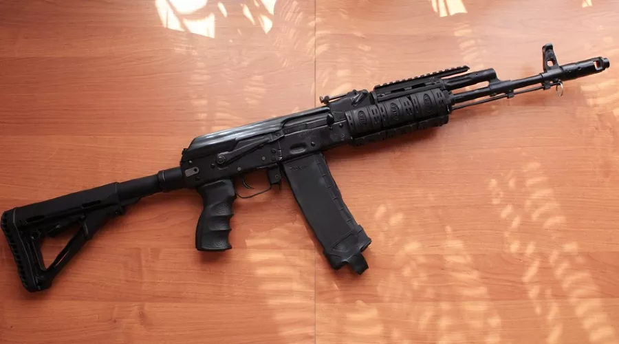 Охотничий карабин «Сайга» &copy;&nbsp;Фото с сайта wikipedia.org