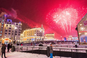 Новый год в Красной Поляне © Фото Юга.ру