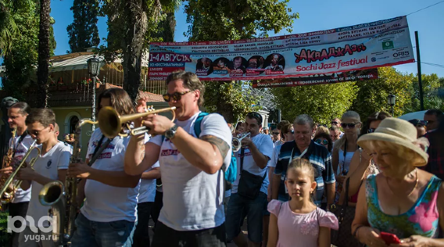  Открытие фестиваля "Акваджаз" в Сочи &copy;&nbsp;Нина Зотина, ЮГА.ру