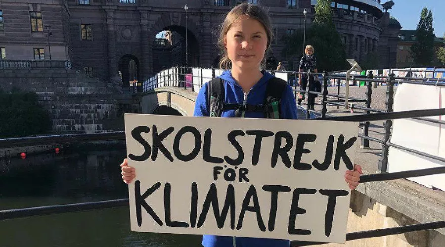 Грета Тунберг &copy;&nbsp;Фото со страницы instagram.com/gretathunberg