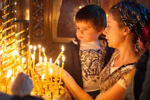 Великая Суббота в храме Рождества Христова (Краснодар) &copy;&nbsp;Михаил Ступин, ЮГА.ру