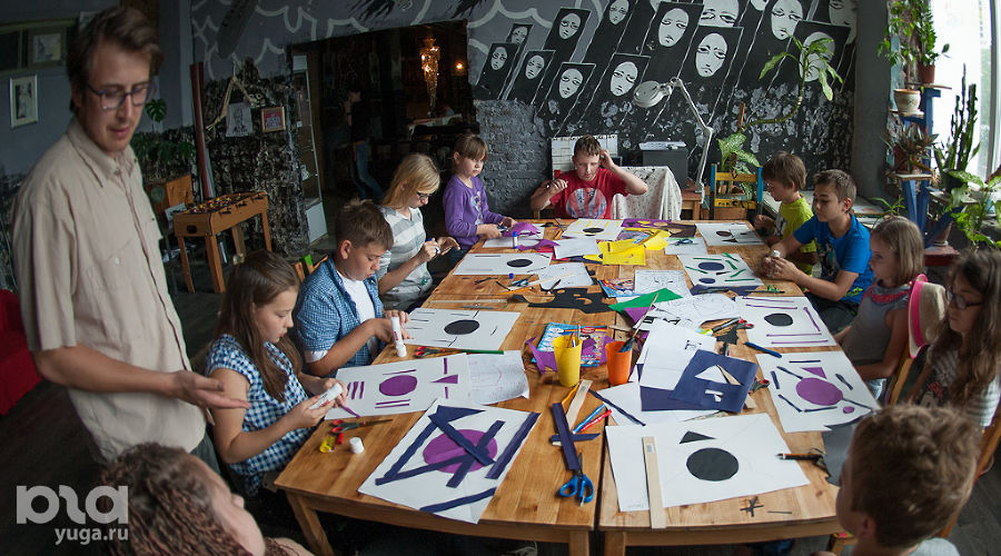 Летняя арт-школа для детей в "Типографии" © Михаил Ступин, ЮГА.ру