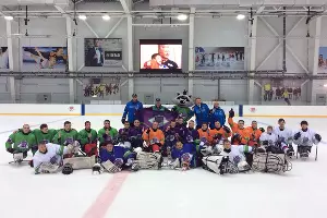 Молодежный тренировочный лагерь по следж-хоккею в Сочи &copy;&nbsp;Фото Юга.ру