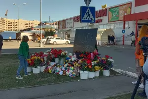 Падение СУ-34 в Ейске &copy;&nbsp;Фото Яры Гуляевой, Юга.ру