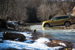 За снегом на Volkswagen Teramont &copy;&nbsp;Фото Елены Синеок, Юга.ру