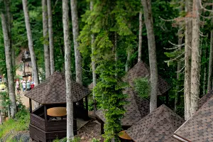 Кафе &laquo;Лес&raquo; на &laquo;Роза Хутор&raquo; &copy;&nbsp;Фото предоставлено пресс-службой курорта &laquo;Роза Хутор&raquo;