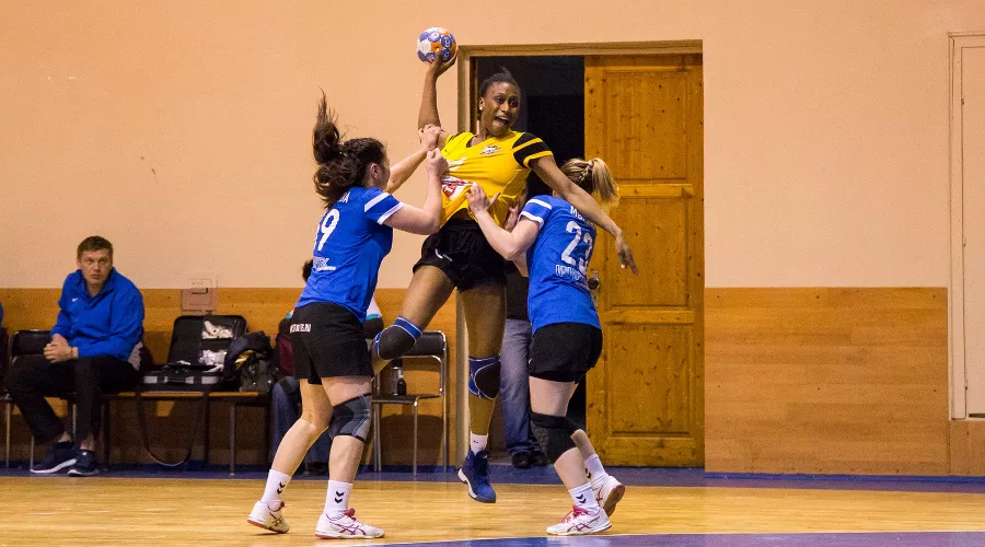 Матч 1/4 финала российской Суперлиги ГК «Ставрополье-СКФУ» — «Ростов-Дон» &copy;&nbsp;Фото пресс-службы ГК &laquo;Ростов-Дон&raquo;