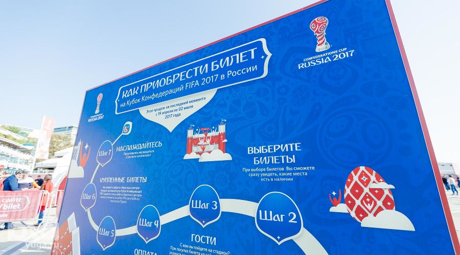 В Сочи открыли парк Кубка конфедераций-2017 &copy;&nbsp;Фото Евгения Резника, Юга.ру