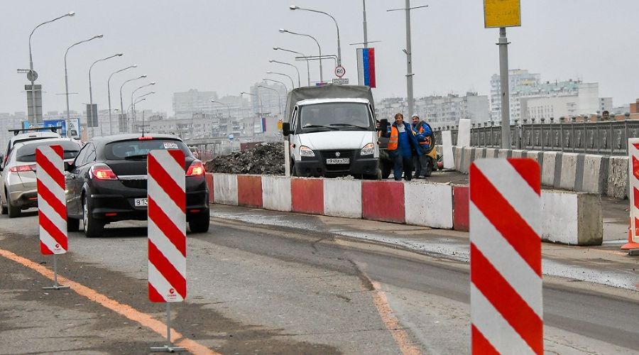 Ремонт Тургеневского моста © Фото пресс-службы администрации Краснодара