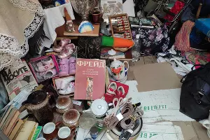 Блошиный рынок в Краснодаре &copy;&nbsp;Фото Иолины Грибковой, Юга.ру