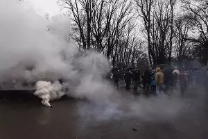 Акция сторонников Навального в Краснодаре &copy;&nbsp;Фото Елены Синеок, Юга.ру