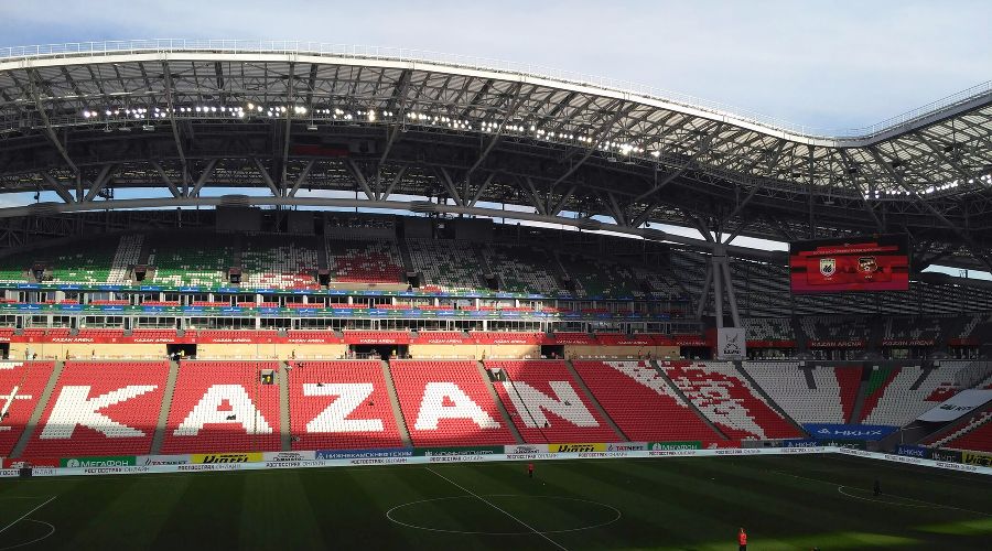 Стадион "Казань Арена" © Фото Andsemar, commons.wikimedia.org, CC BY-SA 4.0