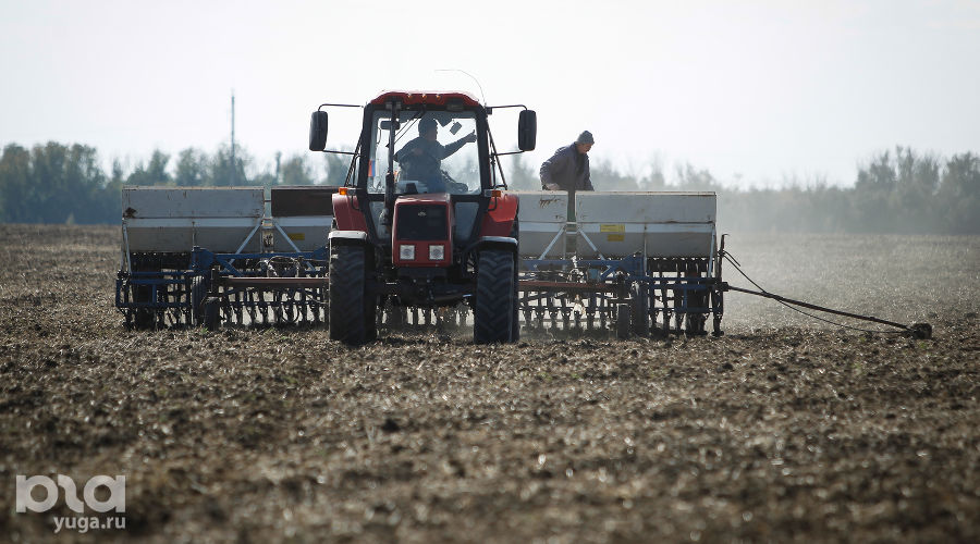 Сев озимого ячменя в Ставропольском крае © Фото Эдуарда Корниенко, Юга.ру